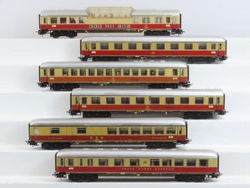 Märklin H0 - o.a. 4089 - Modeltrein personenwagen (6) - 6x, Nieuw