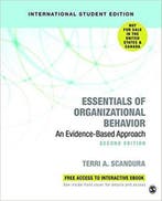 Essentials of Organizational Behavior (International Student, Verzenden, Zo goed als nieuw, Scandura