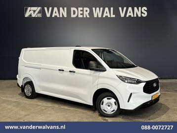 Ford Transit Custom | 2.0 TDCI 136pk L2H1 Euro6 Airco |, Gebruikt, Euro 6, Wit, Dealer onderhouden