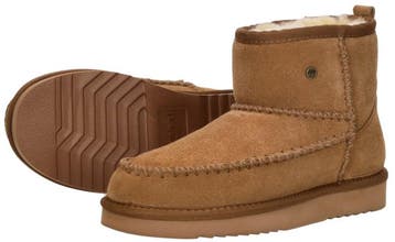 Warmbat - maat 38 - Wallaby Suede Stitch Dames - Cognac, Verzenden, Nieuw
