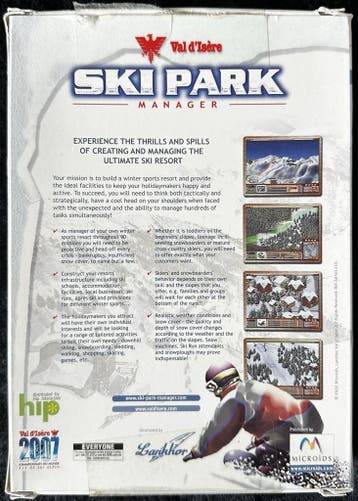 Ski Park Manager Val dIsere PC Game Small Box, Verzenden, Nieuw