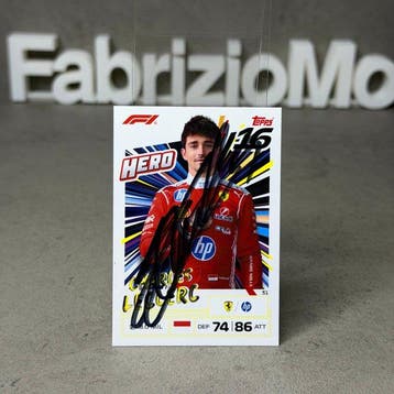 Ferrari - Topps 31 Hero Charles Leclerc Signed - Charles, Verzamelen, Nieuw