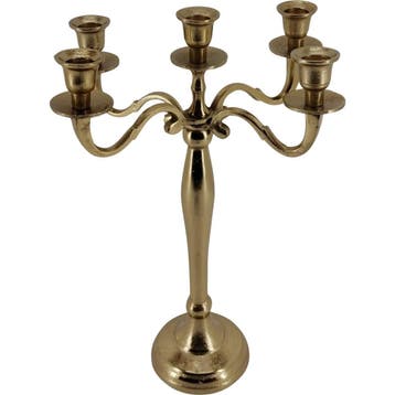 kandelaar goud - zilver - kaarsen kandelaren - 3 afmetingen, Huis en Inrichting, Woonaccessoires | Kandelaars en Kaarsen, Overige materialen