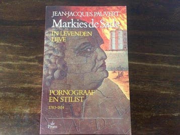 Markies de sade pornograaf en stilist, Boeken, Ophalen of Verzenden, Nieuw