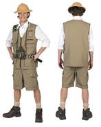 Safari outfit man, Ophalen of Verzenden, Nieuw