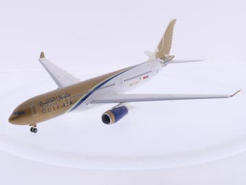 Schaal 1:200 Herpa 551069 Airbus A330-200 F1 2005 Gulf..., Ophalen of Verzenden, Gebruikt