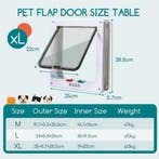 Kattenluik - Kattenklep - Hondenklep - Wit - XL - Nobleza, Dieren en Toebehoren, Katten-accessoires, Verzenden, Zo goed als nieuw