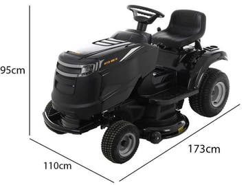 startklaar meenemen Alpina zitmaaier hydrostaat met 98 cm, Nieuw, Ophalen of Verzenden, Stiga Alpina, Mulchfunctie