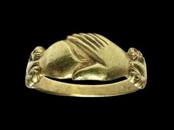 Post-middeleeuws goud Ring