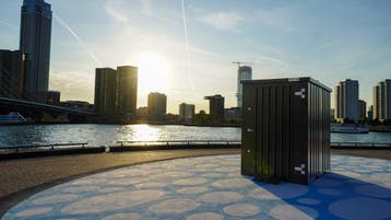 Tuincontainer 1,5 x 2 in RAL 9005 (zwart) bij Foldaco