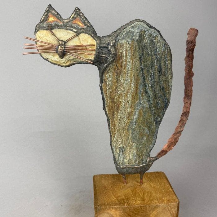 Jacek Drzymaa ( XX- XXI) - Large CAT, Antiek en Kunst, Kunst | Designobjecten