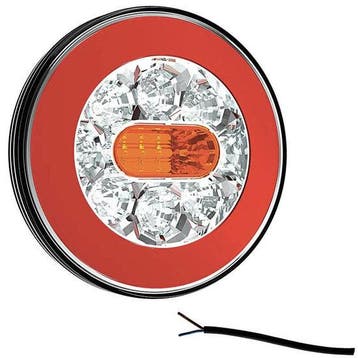 LED achterlicht zonder kentekenlicht  | 12-36v | 100cm. kabe, Verzenden, Nieuw