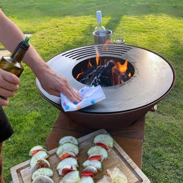 ASH - Phoenix - Plancha Barbecue - Cortenstaal, Verzenden, Nieuw, ASH