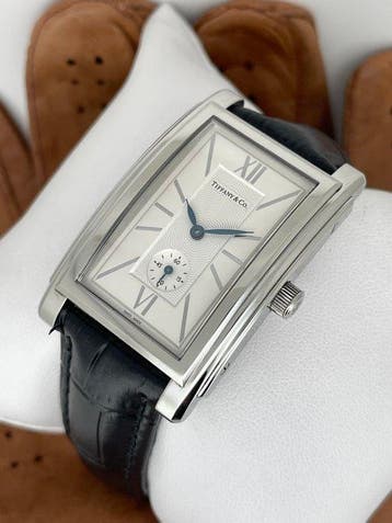 Tiffany & Co. - Grand Rectangular Small Second -, Nieuw