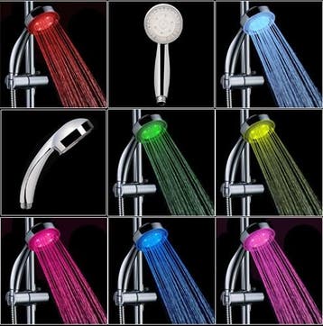 Handdouche 7 Kleuren LED Douchekop, Verzenden, Nieuw