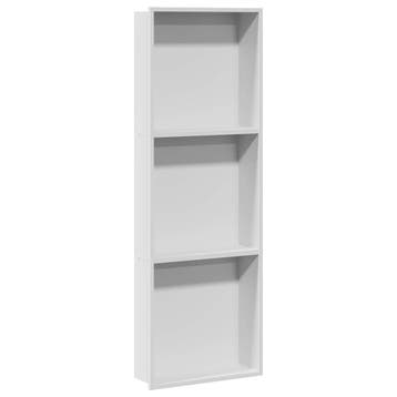 Badkamer Nis 90x30cm Wit | 54% Korting, Ophalen of Verzenden, Nieuw, Rvs, Douche