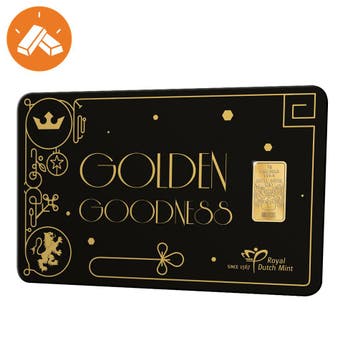 Goudbaar 1 gram ‘Golden Goodness’, Postzegels en Munten, Verzenden