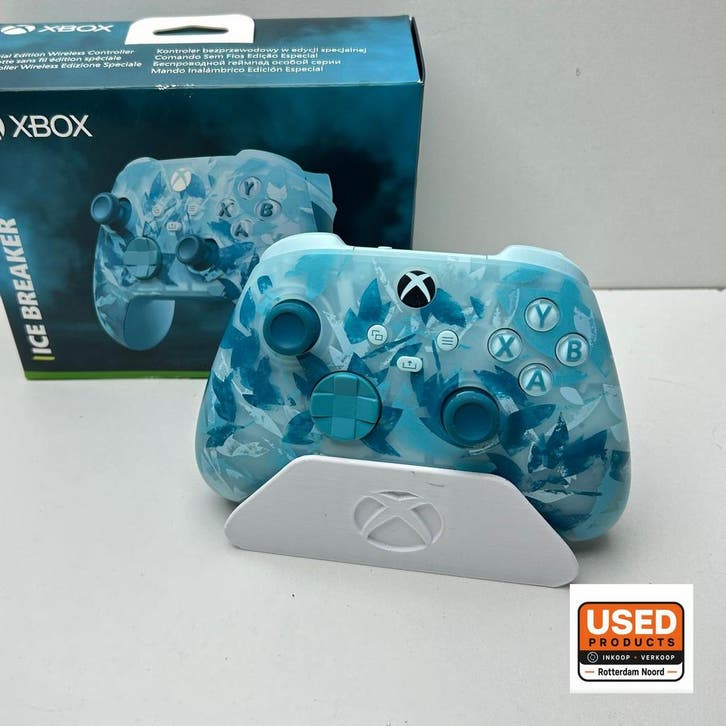 Xbox Controller - Special Edition - Ice Breaker Blue, Spelcomputers en Games, Spelcomputers | Xbox | Accessoires, Gebruikt, Verzenden