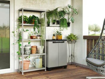 2dekans | Keter Planet Lage Kast - 1 plank - 68x39x90cm -, Ophalen of Verzenden, Zo goed als nieuw