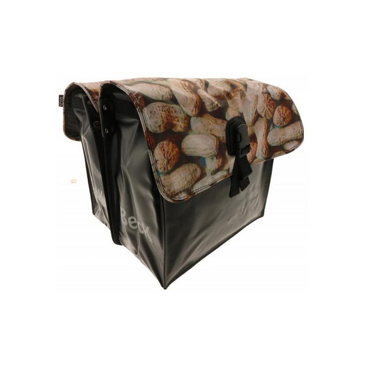 Beck Dubbele Fietstas Small Peanuts, Fietsen en Brommers, Fietsaccessoires | Fietstassen, Nieuw, Verzenden