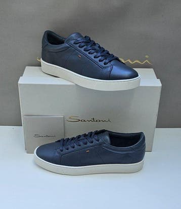 Santoni - Sneakers - Maat: EU 45 - Nieuw met tags, Nieuw