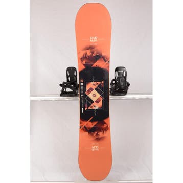 155 snowboard SALOMON WILD CARD unite, black/orange, ALL ter, Verzenden, Gebruikt