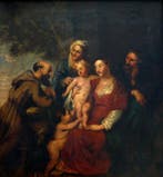 Peter Paul Rubens (1577-1640), Naar - Sainte Famille avec