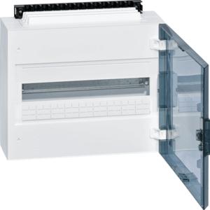 Hager Vega - Ledige installatiekast + transparante deur - 1, Ophalen of Verzenden, Nieuw, Groepenkast