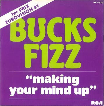 Bucks Fizz - Making Your Mind Up, Ophalen of Verzenden, Gebruikt