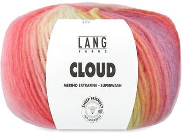 Lang Yarns Cloud - 15 Koraal - Chunky / Dik Merinowol Gare, Ophalen of Verzenden, Nieuw