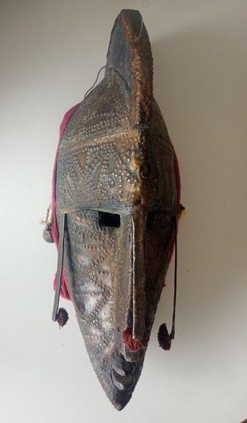 Masker West-Afrika (Zonder minimumprijs), Antiek en Kunst, Kunst | Niet-Westerse kunst
