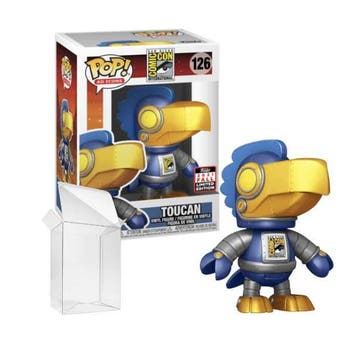 Funko Pop  Toucan 126 Metallic Robot [2021 Fall Convention ], Verzenden, Nieuw