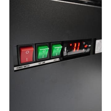 Combisteel Wandkoeling | Marco | Zwart | +2°C/+8°C | Geforce, Ophalen of Verzenden, Nieuw