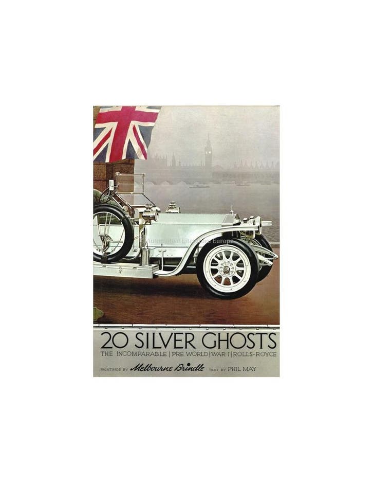 ROLLS ROYCE - 20 SILVER GHOST - MELBOURNE BRINDLE / PHIL, Boeken, Auto's | Boeken