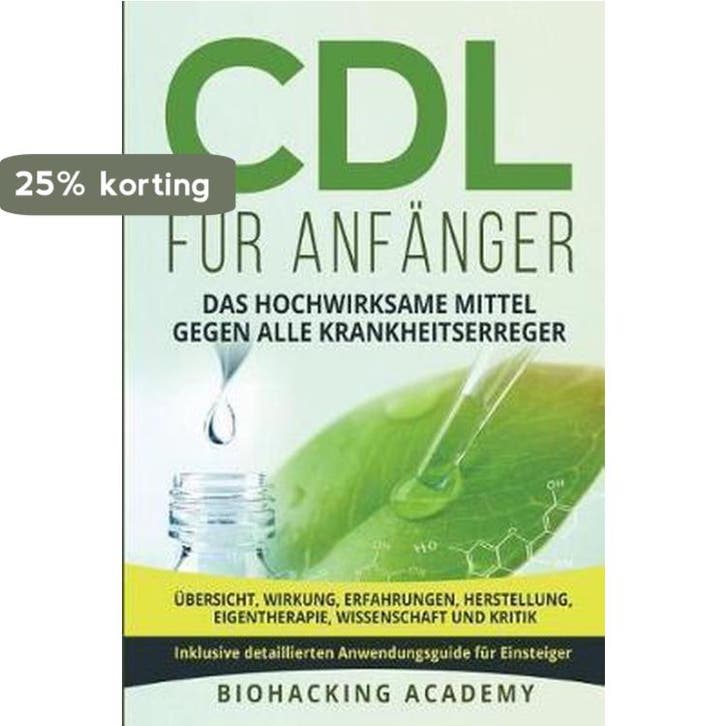 CDL fur Anfanger 9781722149338 Biohacking Academy, Boeken, Taal | Duits, Gelezen, Verzenden