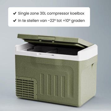 2dekans | Auronic Elektrische Koelbox - Compressor - 30L -, Ophalen of Verzenden, Zo goed als nieuw