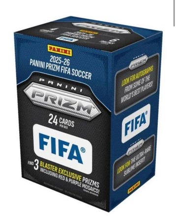 2025/26 Panini Prizm Search for autographs! 6 packs per box,, Nieuw