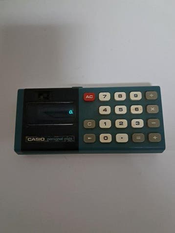 Casio, Personal-Mini CM-607 - Rekenmachine - 1970-1980, Nieuw