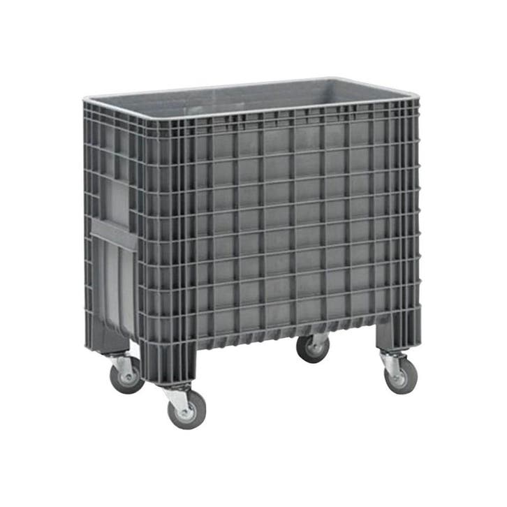 Grootvolumebak 400 liter 1030x600x960 mm op 4 wielen grijs, Zakelijke goederen, Kantoor en Winkelinrichting | Magazijn, Stelling en Opslag