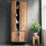 *WOONWINKEL* DTP Home Evo Hoge Kast Teak Hout, Verzenden, Nieuw