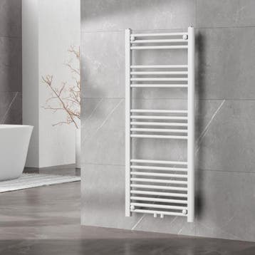 [neu.haus] Handdoekradiator Voss 120x50x3 cm wit, Verzenden, Nieuw