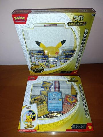 Pokémon - 2 Box - Pokemon 30th anniversario blister box, Nieuw