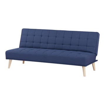 Slaapbank Pukkila 180x86x81 cm Textiel [en.casa], Verzenden, Nieuw