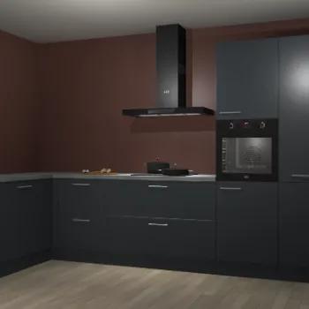 Onyxgrijze keuken Nuuk 65687, Verzenden, Nieuw