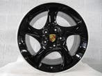 Porsche 996 4S ORIGINELE 18inch Turbo zwart/zilver velgenset, Ophalen, Gereviseerd, 18 inch, Velg(en)