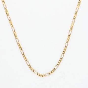 Halsketting - 18 karaat Geel goud, Sieraden, Tassen en Uiterlijk, Kettingen, Nieuw
