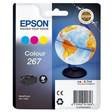 Epson T267 inktcartridge kleur (origineel), Verzenden, Nieuw, Epson