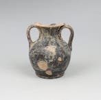 Oud-Grieks Aardewerk Amphoriskos (Zonder minimumprijs)