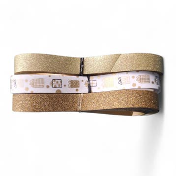 3x 5m sierlint Luxe - kerst - cadautje - krullint - cadea..., Diversen, Ophalen of Verzenden, Nieuw