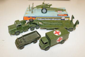 Dinky Toys 1:43 - Modelauto (4) - Dinky Toys 626 Military, Nieuw